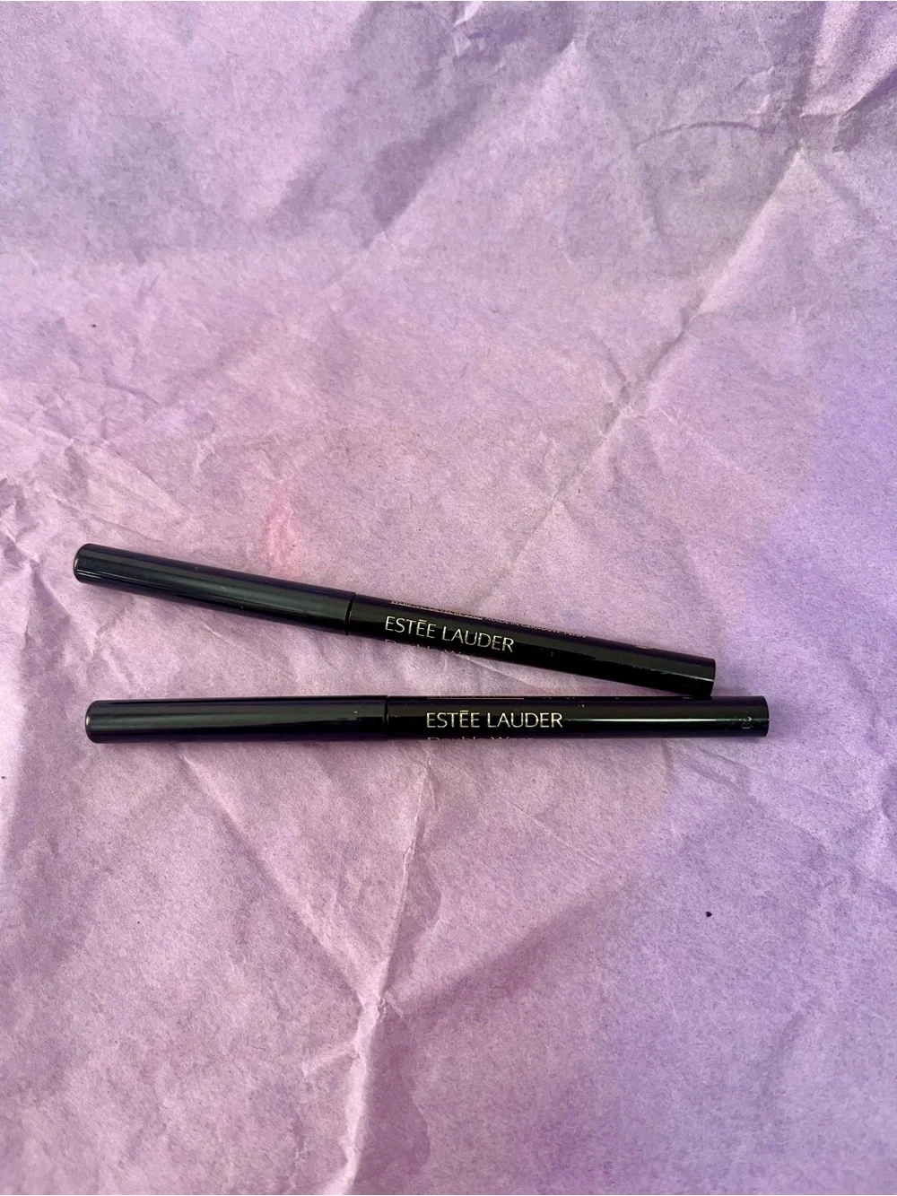 Estée Lauder Double Wear Eyeliner 01 KOHL NOIR Lot of 2